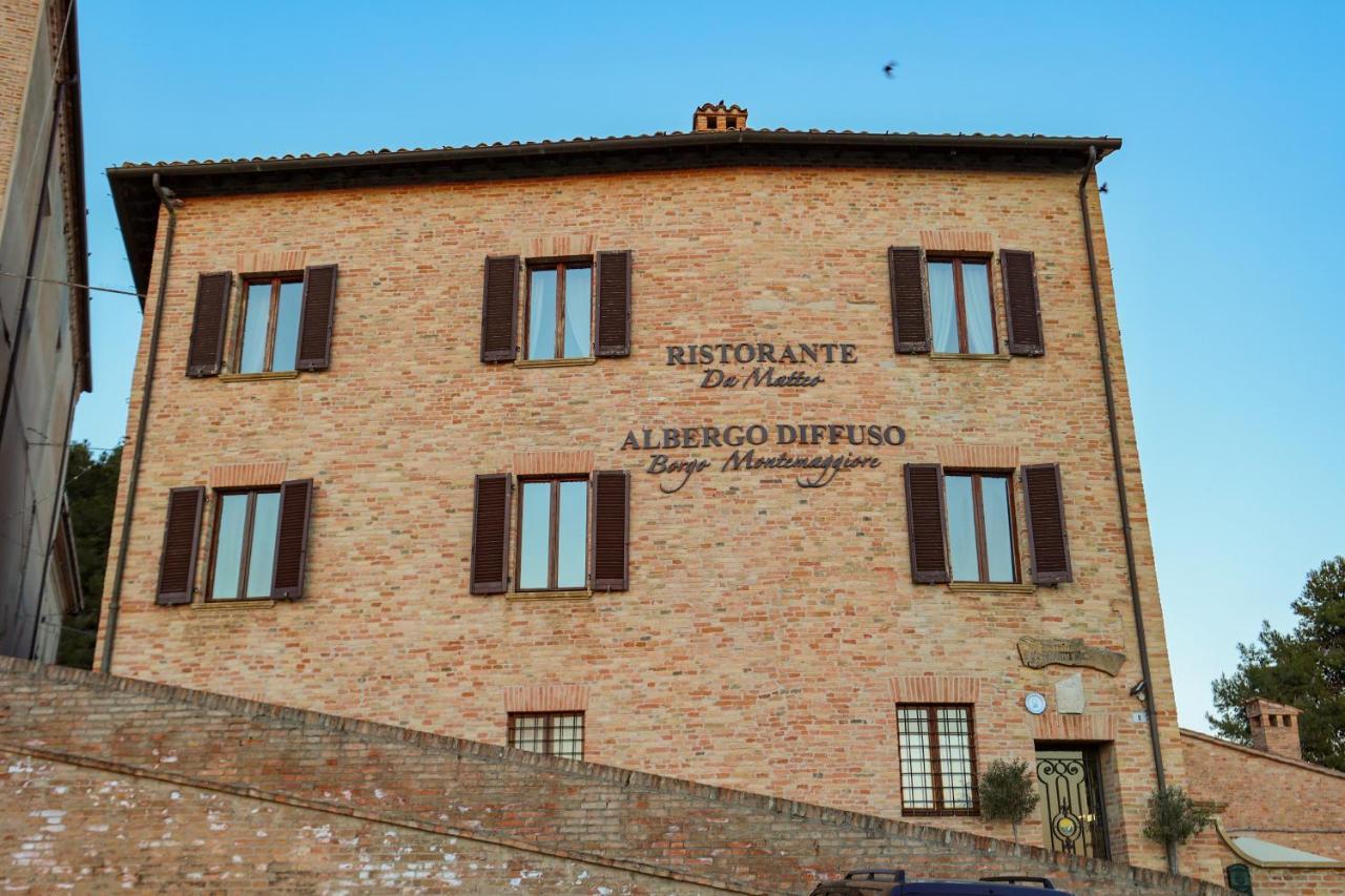 Albergo Diffuso Borgo Montemaggiore Montemaggiore al Metauro Bagian luar foto