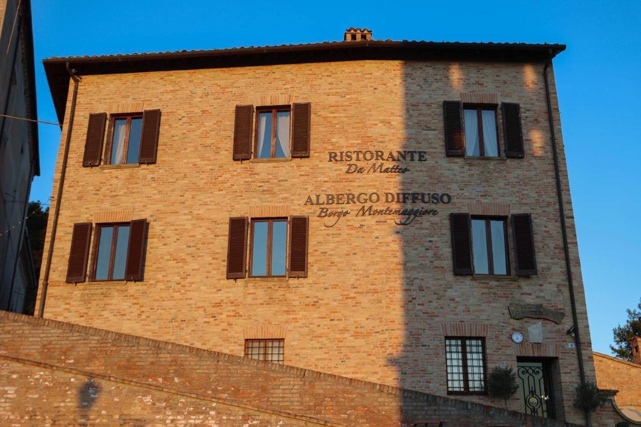 Albergo Diffuso Borgo Montemaggiore Montemaggiore al Metauro Bagian luar foto